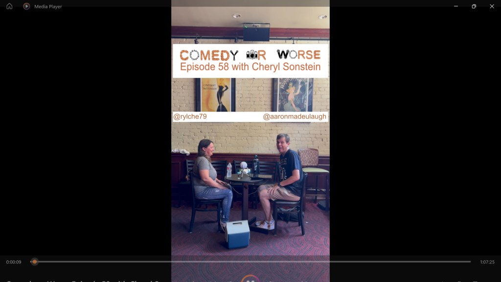 Comedy or Worse Episode 58 with Cheryl&nbsp;Sonstein