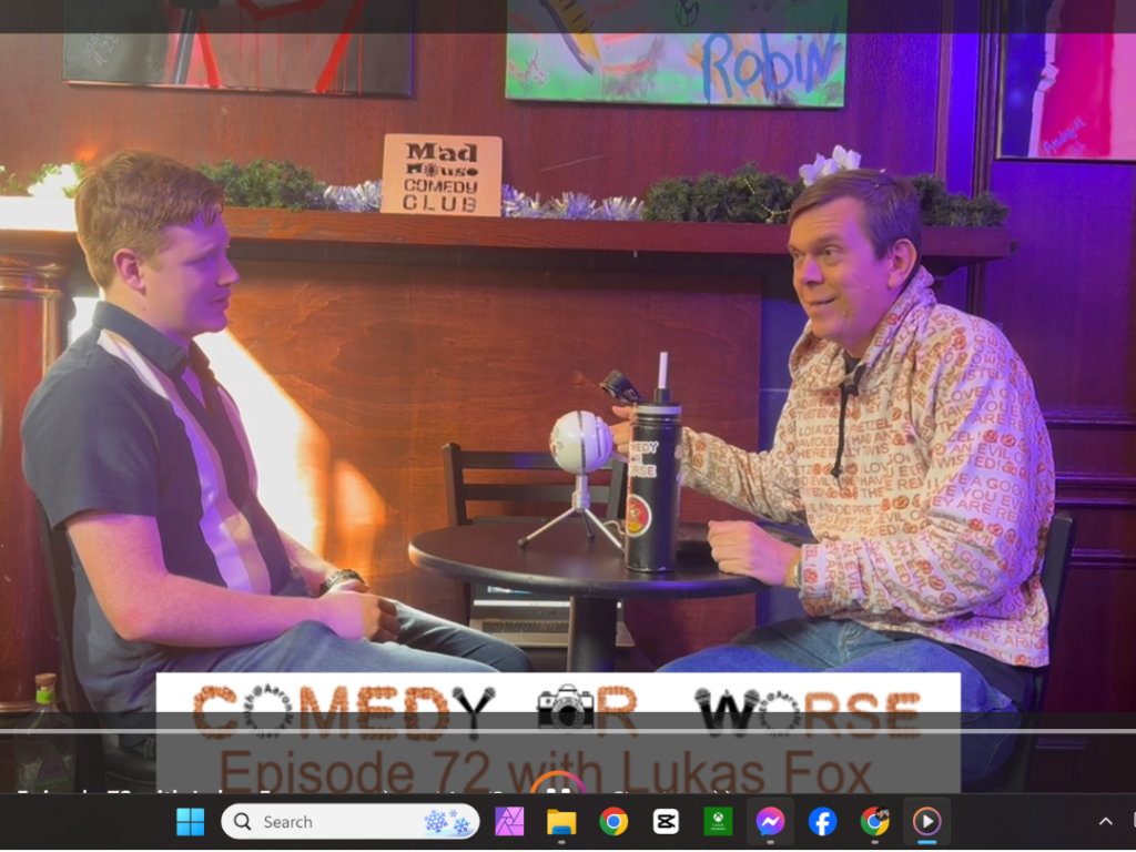Comedy or Worse Episode 72 with Lukas&nbsp;Fox